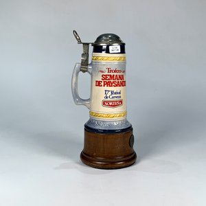 Trofeo Jarra "Semana de la Cerveza Paysandú" 1982 Monograma Norteña - imagen 1