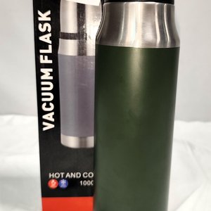 Termo Tipo Americano de Acero Inoxidable, Verde, Nuevo en Caja - imagen 3