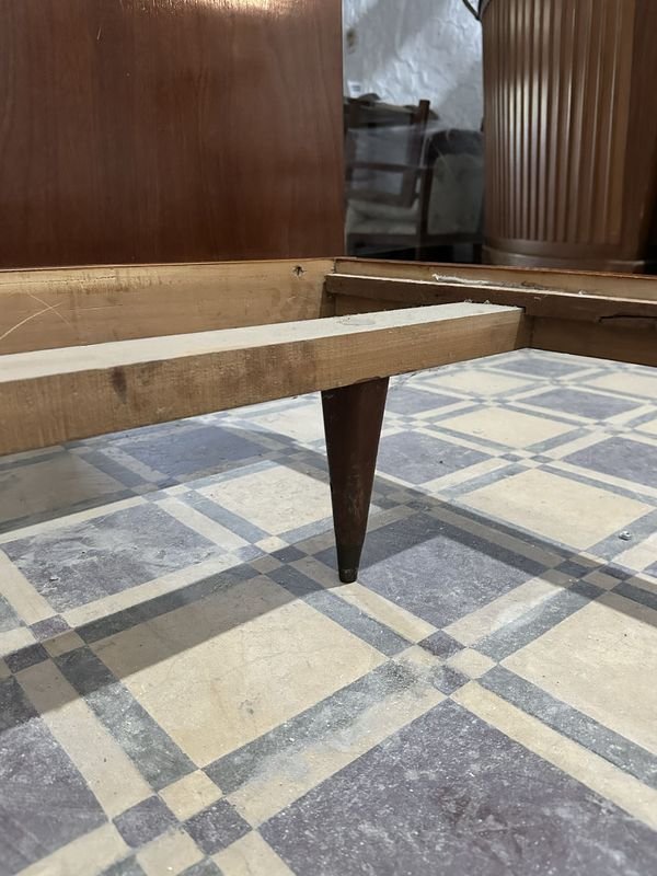 Cama Dos Plazas Estilo Americano - Muebles Antiguos - imagen 12