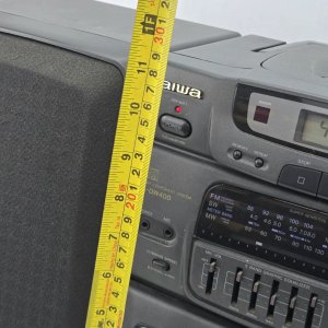 Aiwa CA-DW400 Boombox con CD y Doble Cassette - imagen 7