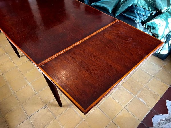 Juego de Comedor con Mesa Extensible y Seis Sillas de Madera - imagen 9