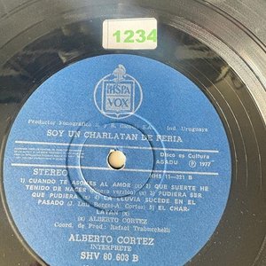 Disco de Vinilo Alberto Cortez "Soy un Charlatán de Feria" - imagen 2