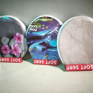 3 Tapas de Inodoro Acolchadas con Diseños - imagen 2