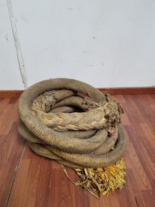 Tramo de Cuerda Gruesa de Sisal Trenzada Artesanal - 8 Metros