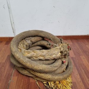 Tramo de Cuerda Gruesa de Sisal Trenzada Artesanal - 8 Metros - imagen 1
