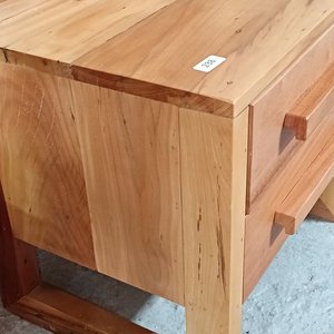 Par de Mesas de Luz de Madera Maciza Fundamento Nuevas - imagen 5