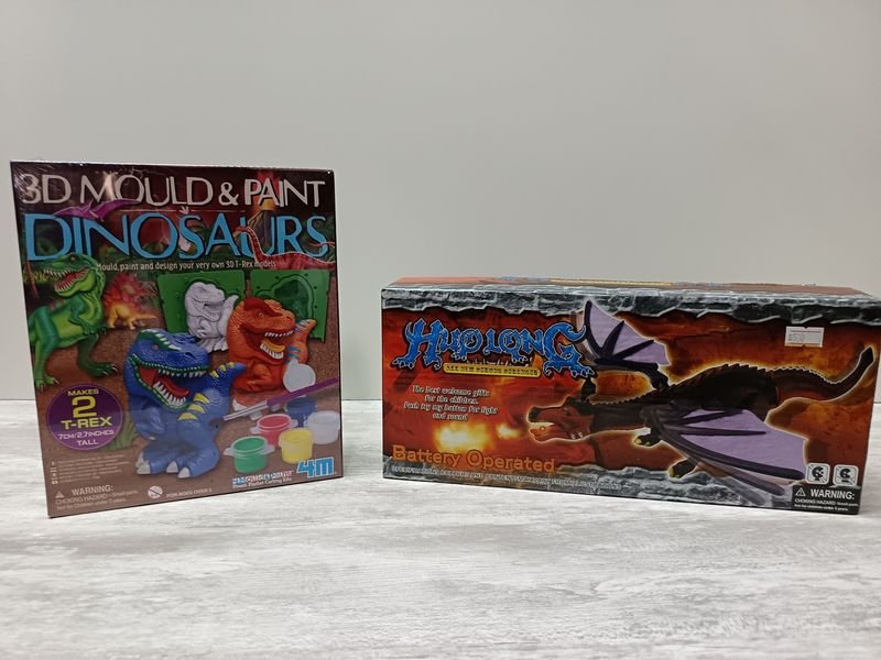 Lote anterior: Juguetes de dinosaurios en kit de pintura 3D