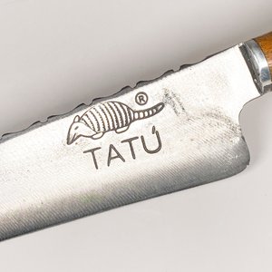Cuchillo de Acero "Tatu" con Vaina de Cuero - imagen 3