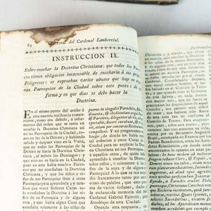 2 Tomos "Pastoral de Benedicto XIV" - Impreso en Madrid 1789 - imagen 2