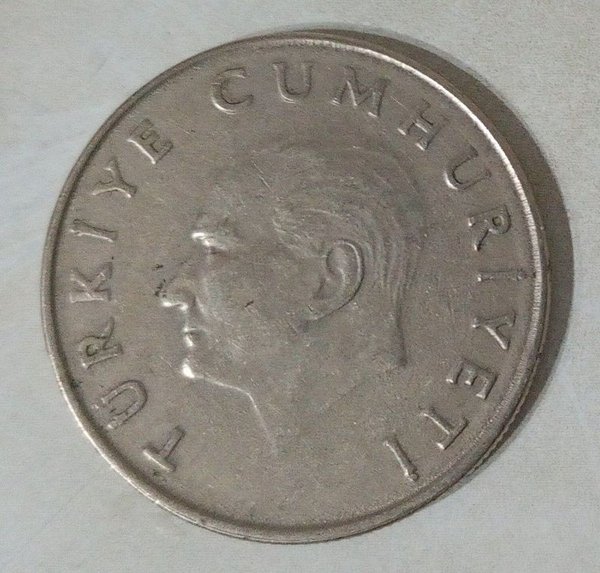 Moneda de 100 Liras Turcas de Turquía, Año 1987 - imagen 1