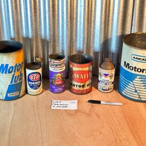 Latas de lubricantes antiguas - imagen 3