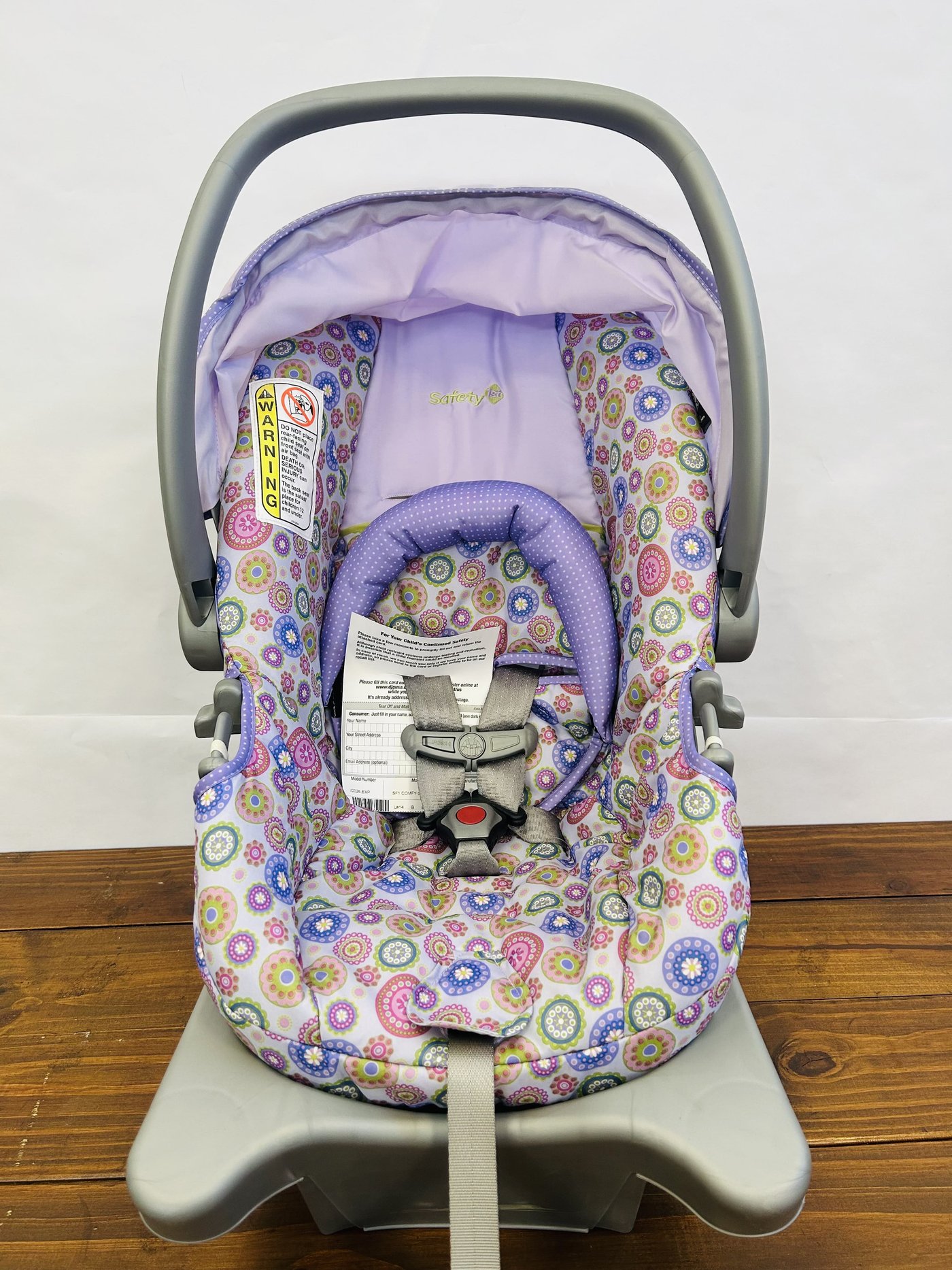 Butaca Infantil Portabebé Safety 1st Estampada