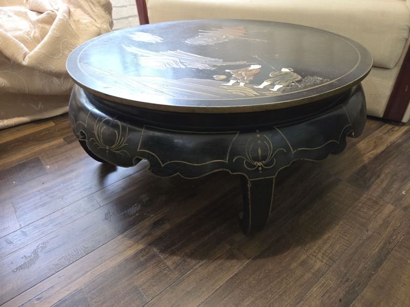 Mesa ratona oriental laqueada de alta calidad - imagen 2