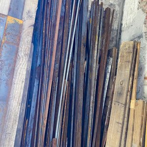 Lote de Planchuelas y Varillas de Hierro Variadas - imagen 1