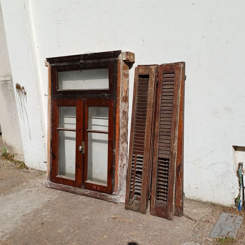 Ventana con diseño de pinotea en cedro - imagen 2