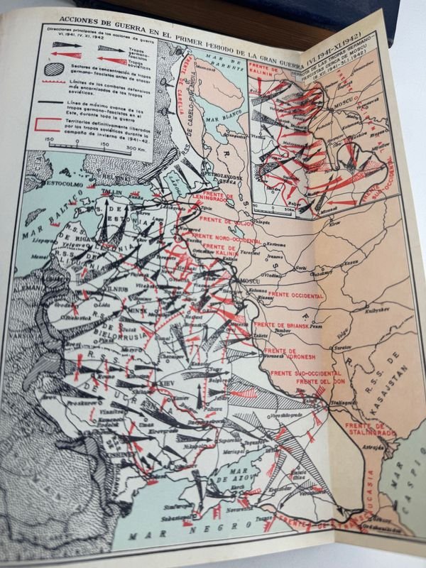 Colección de libros sobre Historia de la U.R.S.S. en buen estado - imagen 8