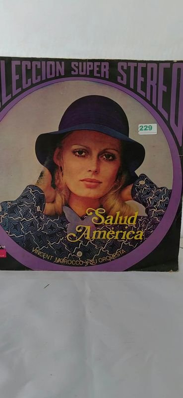 Vinilo Vincent Morocco y su Orquesta "Salud América" - imagen 1