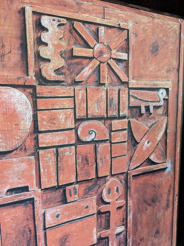 Reproducción de obra de Francisco Matto: Constructivo en cruz, 1988 - imagen 4