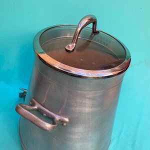 50..... enfriadora para cerveza o otros. Aluminio gran tamaño. Funcionado. Sana - imagen 11