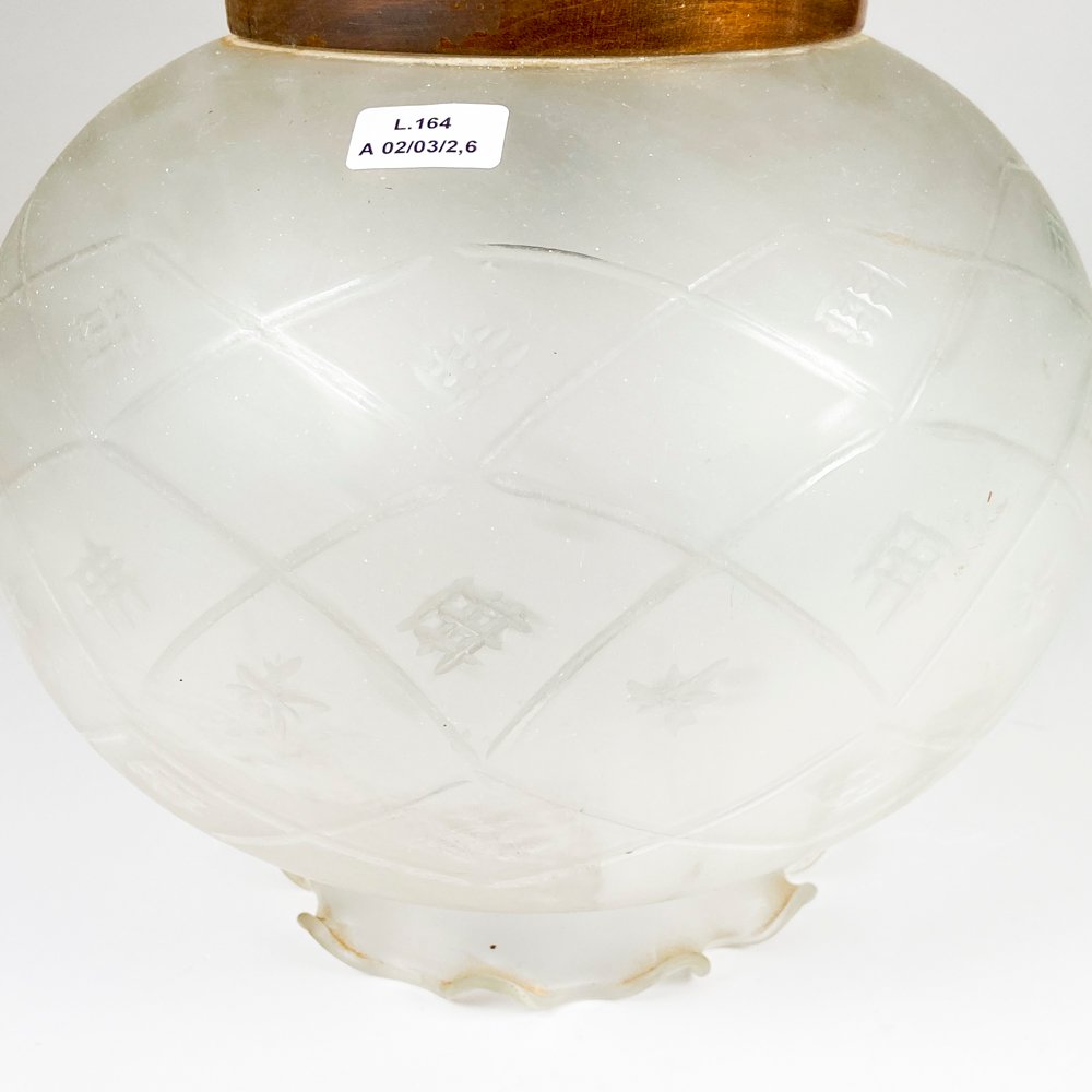 Colgante de madera y cristal decorativo - imagen 3