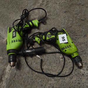 Lote anterior: Dos Taladros Eléctricos Verdes GRV con Cable
