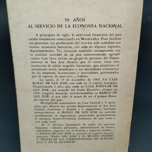Libro "La Patria a través de las Monedas" - Cincuentenario Banco de San José 1959 - imagen 5