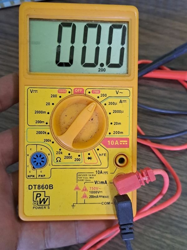 Multimetro Digital DT 860B Funcionando Impecable - imagen 2