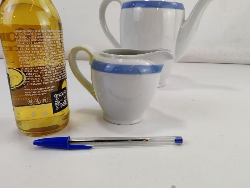 Porcelana Finlandesa - Jarra, Lecherita y Azucarera - imagen 5