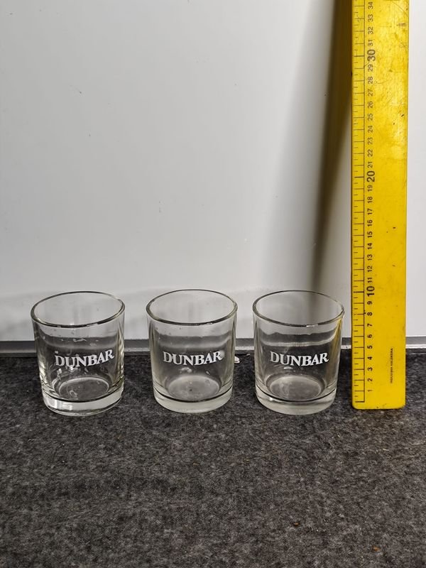 Vasos Gruesos para Whisky: 3 Dunbar, 2 Old Times, 1 Blenders