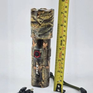Linterna Táctica Recargable Kazg Camuflada - imagen 4