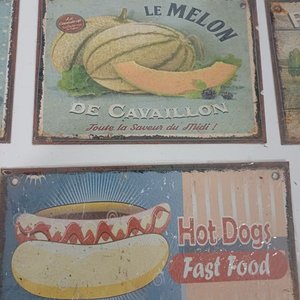 Lote de 8 Chapas Vintage Publicitarias: Le Melon, Hot Dog, Cinzano, Uruguay y Más - imagen 5