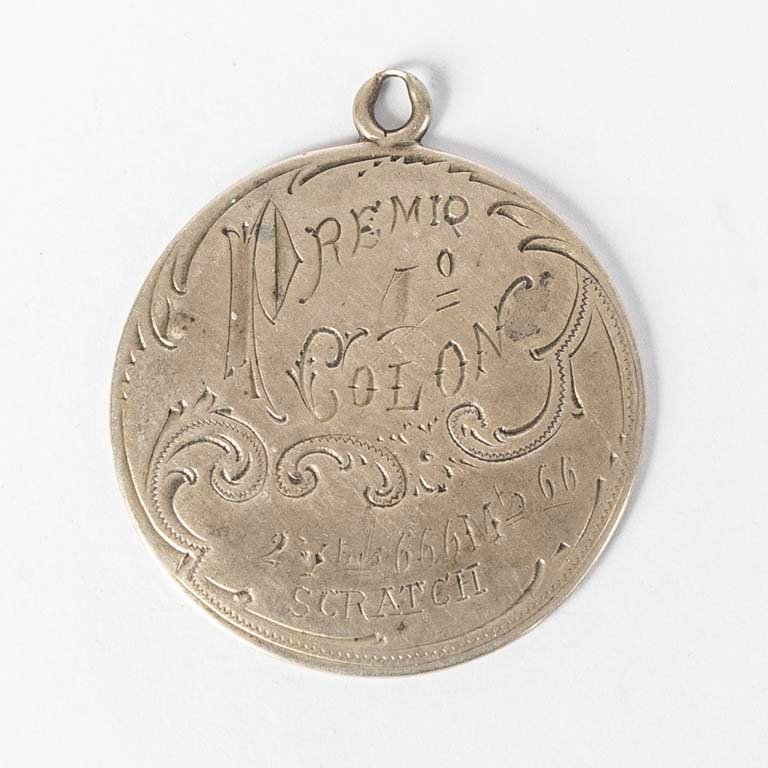 Medalla de bronce del Club Ciclista Uruguayo - imagen 2