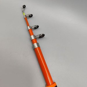 Caña de Pescar Telescópica Naranja 1.80m, 4 Tramos - imagen 2