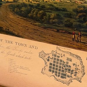 3 Láminas Coloniales Antiguas de Uruguay Enmarcadas - imagen 7