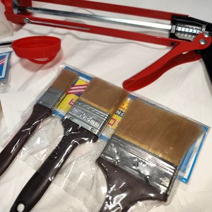 Lote: Pistola de Silicona, 2 Sets de 3 Pinceles y 3 Cocedores de Huevos - imagen 4