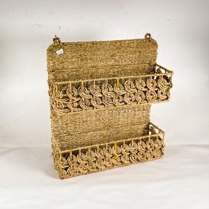 Especiero de Ratán con Dos Compartimentos - imagen 1