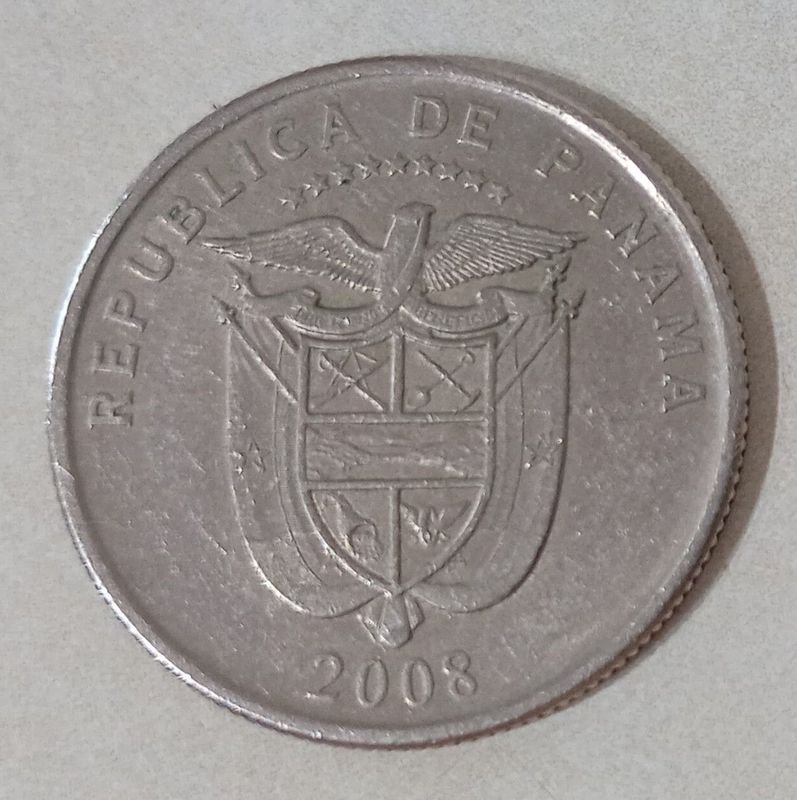 Moneda de Panamá, valor 1/4 de Balboa - imagen 2