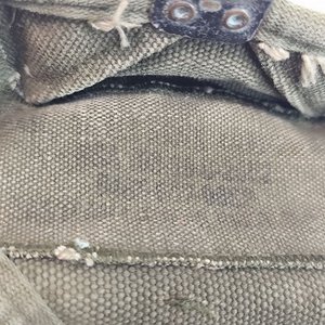 Porta Cartuchos Militar Americano de Lona Verde - imagen 4