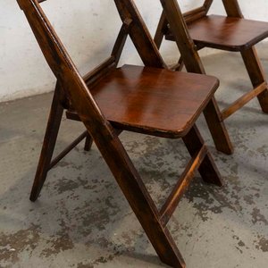 Juego de Jardín Plegable: Mesa y 4 Sillas de Madera Dura - imagen 2