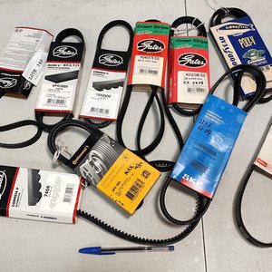 Lote de 12 Correas de Distribución Dentadas y Acanaladas para GM, Fiat, Ford y Más - imagen 2