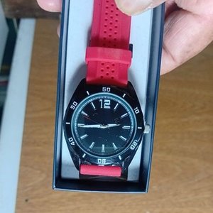 Reloj de Pulsera para Hombre con Correa Roja - imagen 3