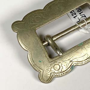 Hebilla Criolla Cincelada Estilo Gaucho - imagen 3