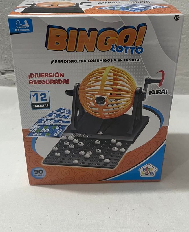 Lote anterior: Juego de Bingo con Maquinaria y Componentes