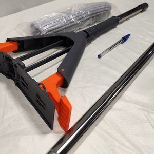 Lampazo Limpia Vidrios con Escurridor y Brazo Metálico, Nuevo - imagen 5