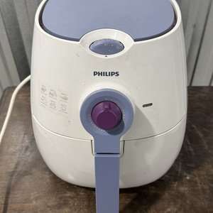 Freidora de Aire Philips Blanca con Detalles Lila - imagen 5