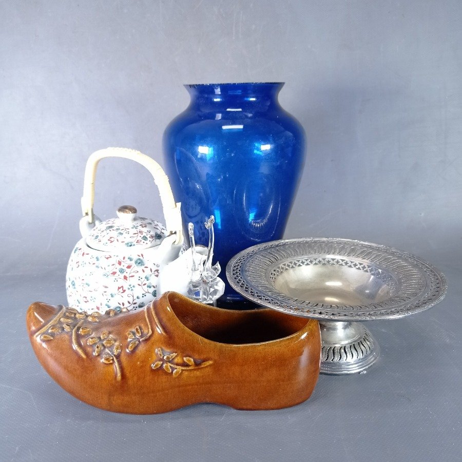 Colección de objetos de plata y cerámica - imagen 2