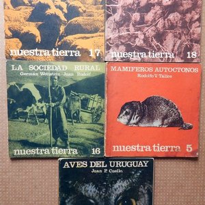 Lote siguiente: Colección Nuestra Tierra: 5 Libros sobre Fauna, Flora y Sociedad Uruguaya