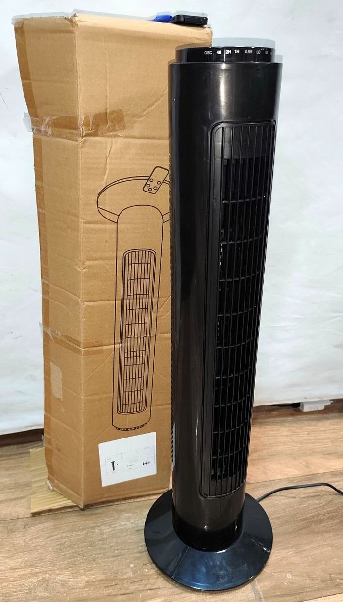 Turbo Ventilador Digital Oscilante con Control Remoto - Nuevo en Caja