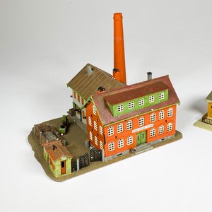Dos estaciones de trenes Faller, plástico - imagen 9