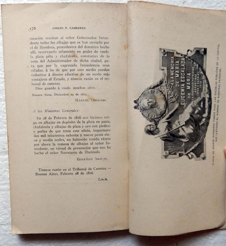 Libro antiguo de Adolfo P. Carranza, Patricias Argentinas - imagen 11